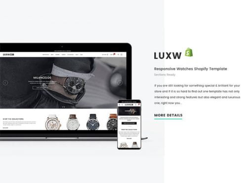 Luxwatches - Responsive Shopify Theme