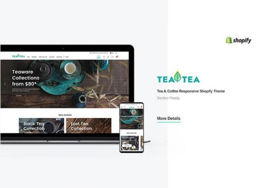 Tea And Coffee - Responsive Shopify Theme