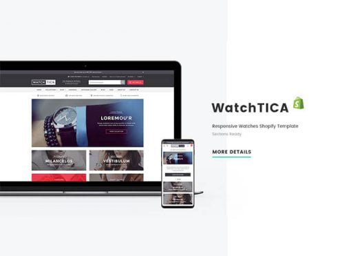 Watchtica - Responsive Shopify Theme